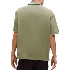 Polo de Manga Larga con Cierre de Media Cremallera Daydrift para Hombre, Transpirable, Elástico, Premium, Casual, Deportivo, con Logotipo Bordado Personalizado - Product Image 2