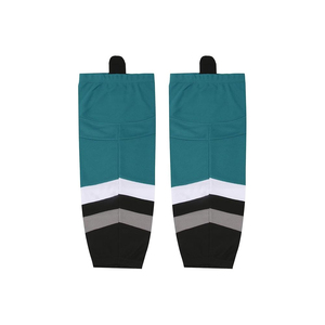 Latest Style Custom Design Team Name Available Wholesale Factory-Made Customizable 100% Cotton Quick Dry Ice Hockey <b>Socks</b> - Product Image 5