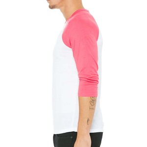 Men's Gray <b>Black</b> Raglan Sleeve <b>Long</b> Sleeve <b>T</b>-<b>Shirt</b> O-Neck Casual Oversized Regular 100% Cotton Solid Color Anti-Wrinkle 320g - Product Image 3