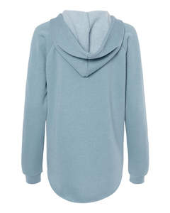 <b>Women</b>’s Light Blue Pullover Hoodie Casual Long Sleeve <b>V</b> <b>Neck</b> Hooded <b>Sweatshirt</b> Soft Comfortable Lightweight Everyday Wear - Product Image 2