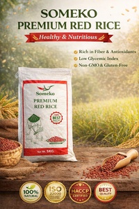 ข้าวแดงเมล็ดยาวเวียดนาม แห้ง 5% ข้าวหัก 5% ได้รับการรับรองมาตรฐานความปลอดภัยอาหารสหภาพยุโรป ได้มาตรฐาน ISO HACCP จากโรงงานในเขตแม่น้ำเมกงใต้ - Product Image 4