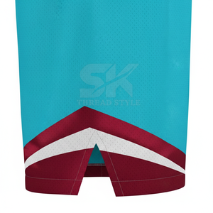 Ensemble de maillots de basket-ball personnalisés, nom de l'équipe 95, sublimé, col en V, sans manches, séchage rapide, unisexe, vêtements de sport pour adultes, toutes saisons - Product Image 5
