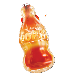 Caramelos Crujientes de Frutas Marrones, Bolas de Goma POPIT, Dulces, Cubos de Frutas, Leche en Polvo con Cacao, Bolsa de 26.6g, Calidad Premium - Product Image 6