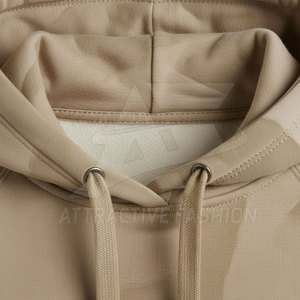 Sudadera con Capucha Personalizada con Logotipo, de Alta Calidad, para Mujer, Talla Grande, Color Sólido, Informal - Product Image 6