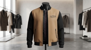 Veste à capuche en mélange de coton premium avec empiècements contrastés |   AZBA International – Nouvelle collection streetwear légère et respirante pour le printemps (ODM) - Product Image 5
