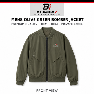 Blouson Tactique Léger Zippé en Polyester/Coton de Haute Qualité, Veste Utilitaire Décontractée, Blouson Aviateur MA-1, Teint Uni Style Urbain - Product Image 1