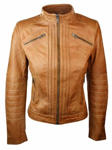 Chaqueta de Motociclista de Cuero Genuino Transpirable Personalizada para Hombre, Estilo Vaquero, de Alta Calidad, Corte Ajustado - Product Image 3