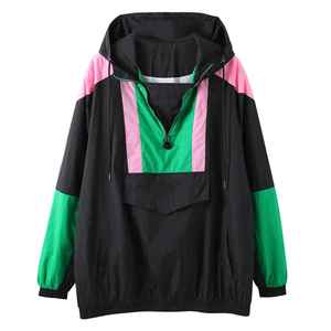 Chaqueta Cortavientos de Dos Piezas Personalizada de Verano para Hombre, con Exterior de Nailon y Poliéster - Product Image 1