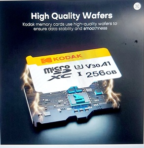 Carte mémoire Micro TF KODAK 16 Go 32 Go 64 Go 128 Go 256 Go U3 V30 4K Full HD pour téléphone/caméra de sécurité/caméra embarquée - Product Image 3
