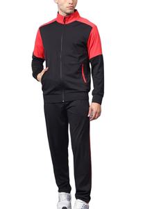 Wholesale 2024 Customized Logo Zipper Windproof <b>Summer</b> Stand Breathable 2-Piece Set <b>Men's</b> Piping Nylon Windbreaker Tracksuit - Product Image 5
