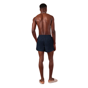 <b>Mens</b> Solid Mid Quick Dry Lightweight Swim <b>Trunks</b> Elastic Waist Drawstring Water Resistant Beach Shorts with Side Pockets - Product Image 2
