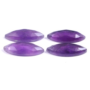 Gema suelta de amatista con corte marquesa, precio de fábrica para proveedores al por mayor, calidad fina para la fabricación de joyas - Product Image 3