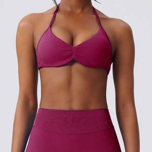 Nouveau design soutien-gorge de sport pour femme, personnalisable avec logo, respirant, écologique, avec logo frontal, grandes tailles - Product Image 6