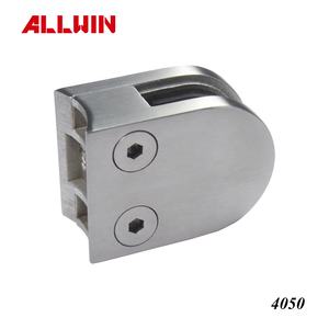 Abrazadera de Acero Inoxidable Cepillado de Alta Calidad de 45x45mm para Barandillas de Vidrio con Precio Justo - Product Image 5