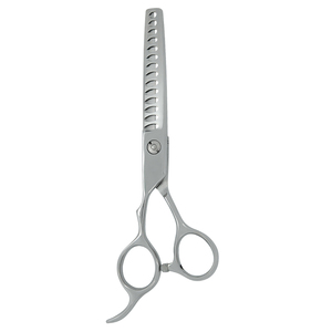 Ciseaux de coiffure en cobalt à dents 14, en acier inoxydable, pour la coupe des cheveux, pour salon de coiffure et usage domestique, ciseaux manuels en cobalt - Product Image 2
