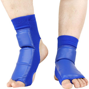 Unisex Customizable Semi-Contact Karate Sports Shoes with <b>EVA</b> Foam and Rubber Foot Protector for Indoor Martial Arts Training - Product Image 1