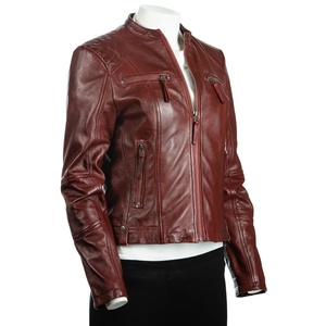 Veste Courte en Cuir Tendance pour Femme – Blouson Moto Slim Chic pour l'Hiver – Idéale au Quotidien - Product Image 5
