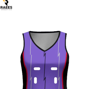 Uniforme de Netball Unisex para Hombre y Mujer, 100% Poliéster, Transpirable, de Secado Rápido, Alta Calidad, Servicio OEM, Colores y Logotipos Personalizados - Product Image 4