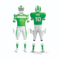 Uniformes de Fútbol Americano Personalizados de la Mejor Calidad, Uniformes Transpirables Sublimados Hechos en Pakistán, Venta al Por Mayor de Fabricantes