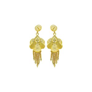 Wholesale Fashion Jewelry 14K18K24K Micron <b>Gold</b> Dubai Style Traditional Design Jewelry <b>Set</b> Turkish Heavy Bridal Long Jewelry <b>Set</b> - Product Image 6