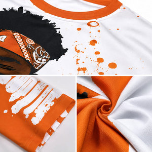Camiseta Retro OEM 100% Algodón para Hombre, Talla Grande, Impresión DTG, Logotipo, Camiseta de Gran Gramaje, Lavada al Ácido, Vintage, Personalizada - Product Image 6