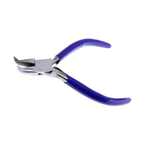 Pince à bijoux de qualité chirurgicale à bout arrondi avec poignée antidérapante, pince optique pour bijoux en acier inoxydable - Product Image 4