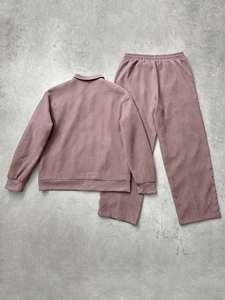 เสื้อแจ็คเก็ต Streetrush Unisex แบบซิป แต่งลายสไตล์สตรีทแวร์ น้ำหนักเบา ผลิตจากโพลีเอสเตอร์/ไนลอน พร้อมกางเกงเอวยางยืดแบบมีเชือกผูก ชุดลำลอง รุ่น 2026 - Product Image 3