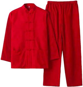 ชุดศิลปะการต่อสู้แบบกำหนดเองรุ่นใหม่ปี 2026 - ชุดกังฟูแบบจีนโบราณ ผ้าฝ้าย 100% ระบายอากาศได้ดีและทนทาน - Product Image 1