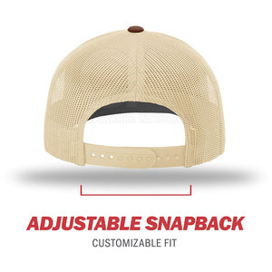 Casquette de camionneur personnalisée avec le nom de l'équipe, fabrication professionnelle, fabricant pakistanais, service OEM, design de casquette de camionneur - Product Image 4