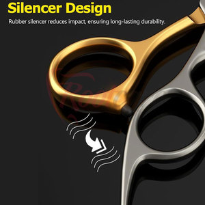 Best Price Hair Thinning <b>Scissors</b> Lightweight Design Hair Thinning <b>Scissors</b> Smooth Cutting For Salon Work - Product Image 6