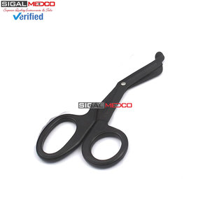 Premium 4pcs Bandage Scissors EMT Shears Tweezer Penlight Emergency Medical Trauma First Aid <b>Surgical</b> Nursing Paramedic - Product Image 3