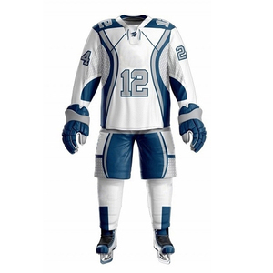 Uniforme de Hockey sobre Hielo al Por Mayor, Precio de Fábrica, Tacto Suave, Uniforme de Hockey sobre Hielo Unisex - Product Image 1