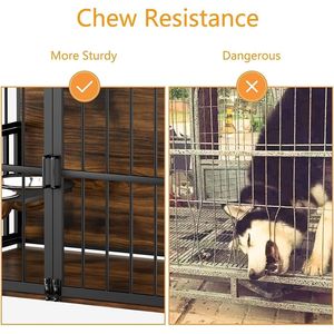 Gabbia per Cani Super Resistente da Interno, 41 Pollici, per Cani di Taglia Grande, Mobili e Casette per Animali Domestici - Product Image 3