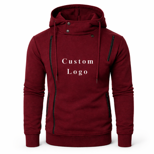 Sweat à capuche streetwear vintage délavé pour homme, style décontracté hiver, fournisseur OEM, vente en gros - Product Image 6