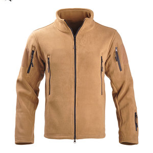 Veste softshell légère pour homme personnalisée, doublée de polaire, coupe-vent, imperméable, en polyester, vêtements de travail, vestes softshell - Product Image 4