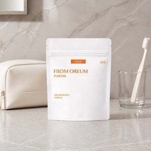 [FROM OREUM] Gamme de produits de soins bucco-dentaires de voyage, Recharge de dentifrice solide pour le brossage quotidien, Usage personnel et vente au détail - Product Image 3