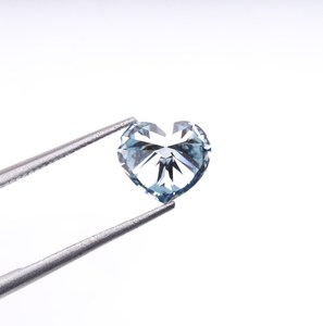 Diamante Cultivado en Laboratorio con Certificación IGI, de 1 a 7 Quilates, Forma de Corazón, Color Azul Fantasía, CVD, Diamante Suelto para Joyería - Product Image 3