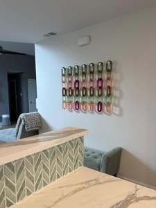 Luxury Interior Decorative Resin Wall Chain Handmade Hanging Accent for Residential Projects - Product Image 3