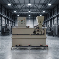Dispositif de dosage automatique QILEE PLC et moteur pour la dissolution de macromolécules et de polymères dans les machines de traitement de l'eau