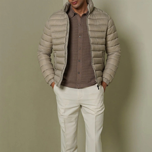 Nueva Chaqueta Acolchada con Cierre de Cremallera, Estilo Casual y Elegante para Hombre, Transpirable, Impermeable, Resistente al Viento y Ecológica - Product Image 5