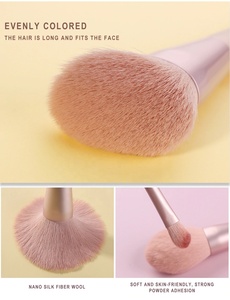 Make-Up 11 Stuks Roze Borstels Set Oogborstel Kit Brochas De Maquillaje Cosmetica Borstel - Product Image 3