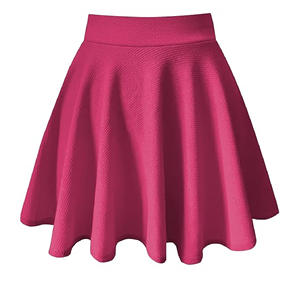 Women Pleated Midi <b>Skirt</b> High Waist A Line Elastic Waist Casual Fashion Wholesale - Product Image 4