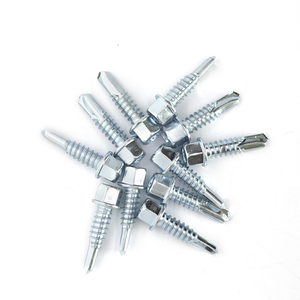 PDC Model 3 Hex Head Self-Drilling <b>Screws</b> Carbon Steel Zinc/<b>Galvanized</b>/Phosphate Metric/Inch Class 8 Grade Customizable Length - Product Image 5