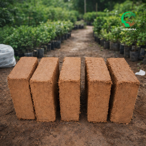 Proveedor de Bloques de Turba de Coco en Tamil Nadu, India, Bajo Contenido de CE, 5 kg, Fabricante Certificado, Exportador, Hidroponía, 6.5-7 pH, 15% de Humedad, Alto Contenido de Agua - Product Image 4