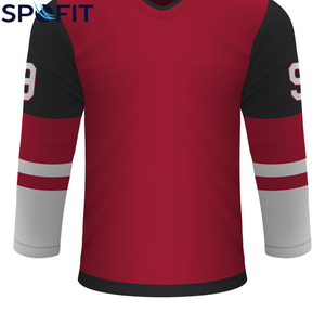 Venta al por Mayor de Camisetas de Hockey sobre Hielo de Alta Calidad con el Último Diseño, Ropa Deportiva Personalizada para Equipos, Camisetas de Hockey sobre Hielo a Precio Económico - Product Image 3