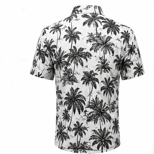 Camisa de Oficina Estampada y Elegante para Hombre, Camisa de Tela Suave con Material Transpirable y Diseño Moderno y Elegante - Product Image 2