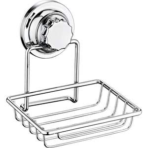 Porte-savon en métal avec plateau amovible pour évier de salle de bain, support de rangement pour savon pour usage domestique - Product Image 1