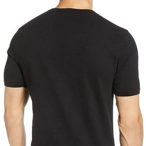 Camiseta informal moderna para hombre, 100% algodón, con logo personalizado impreso, precio bajo, corte holgado. - Product Image 5