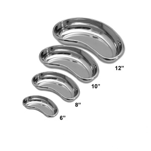 Plateau réniforme en acier inoxydable Holloware Instruments - Manuel, réutilisable, garantie 5 ans - Product Image 1