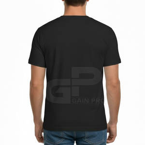 T-shirt tendance en coton pour homme, style western, pour un look décontracté estival et streetwear. - Product Image 4